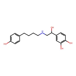 Arbutamine structure