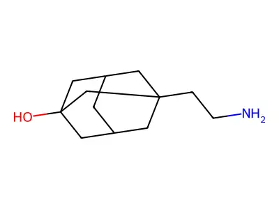 3-(2-Aminoethyl)adamantan-1-ol structure