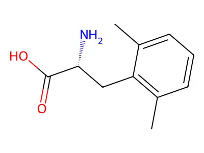 2-Amino-3-(2,6-dimethylphenyl)propanoic acid structure