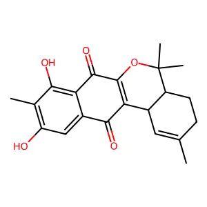 Naphterpin structure