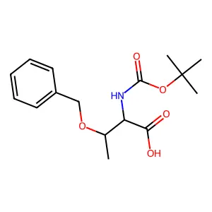 (2S,3S)-3-(benzyloxy)-2-((tert-butoxycarbonyl)amino)butanoic acid structure