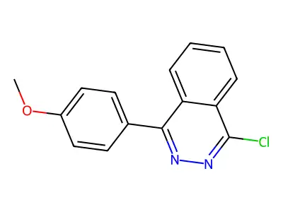 1-Chloro-4-(4-methoxyphenyl)phthalazine structure