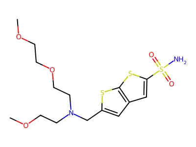 3-Fluoromethyl ofloxacin structure