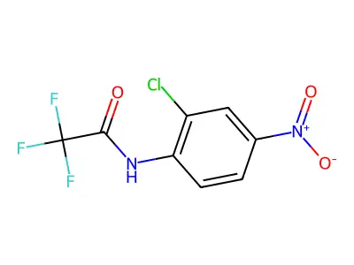 2,2,2-Trifluoro-N-(4-methoxy-2-nitrophenyl)acetamide structure