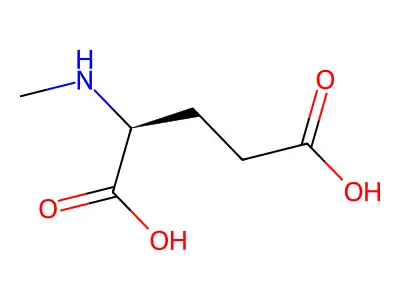 N-methyl-L-glutamic acid structure