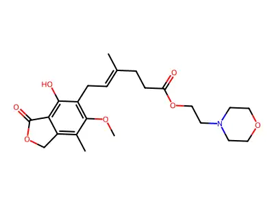 mycophenolate mofetil structure