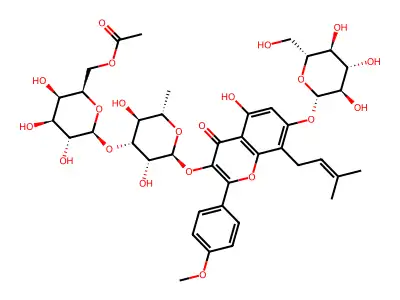 Hexandraside B structure