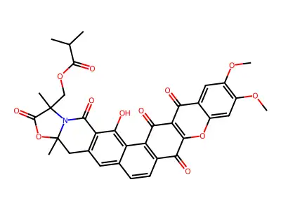 Citreamicin beta structure