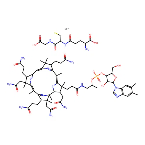 Glutathionylcobalamin structure