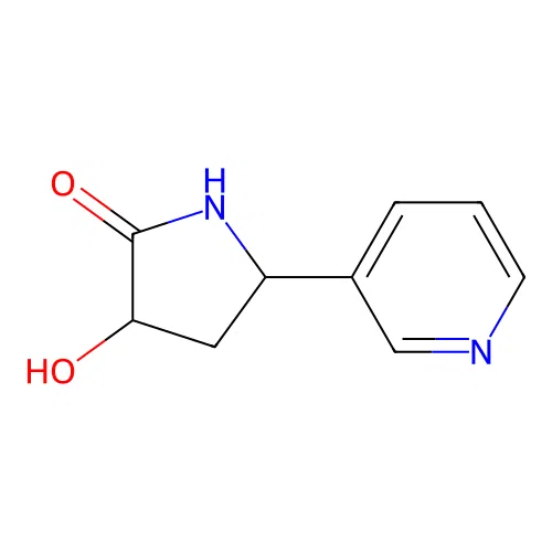 3-Hydroxy-5-pyridin-3-ylpyrrolidin-2-one structure