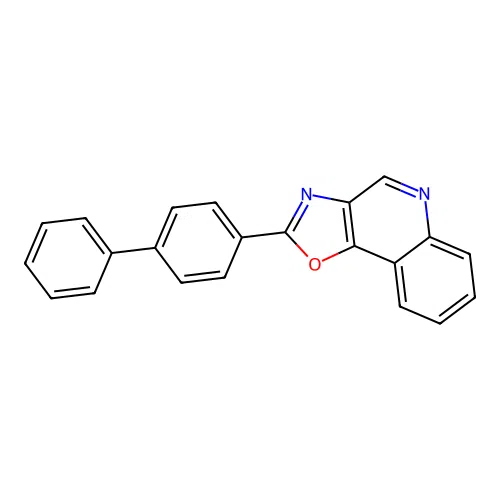 2-(4-Phenylphenyl)-[1,3]oxazolo[4,5-c]quinoline structure