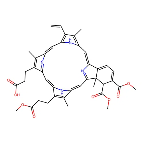 Visudyne structure