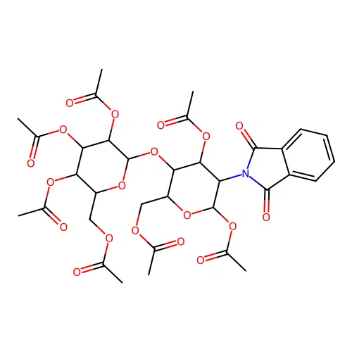 2-Phthalimidolactosamine, Heptaacetate (Mixture of Isomers) structure