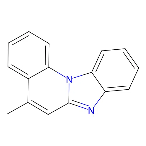 5-Methylbenzimidazo[1,2-a]quinoline structure