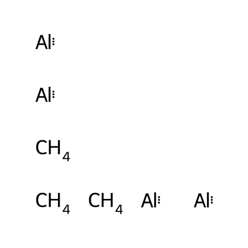 Alumanylidynemethyl(alumanylidynemethylalumanylidenemethylene)alumane structure