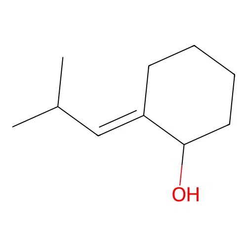 (E)-2-(2-methylpropylidene)cyclohexanol structure