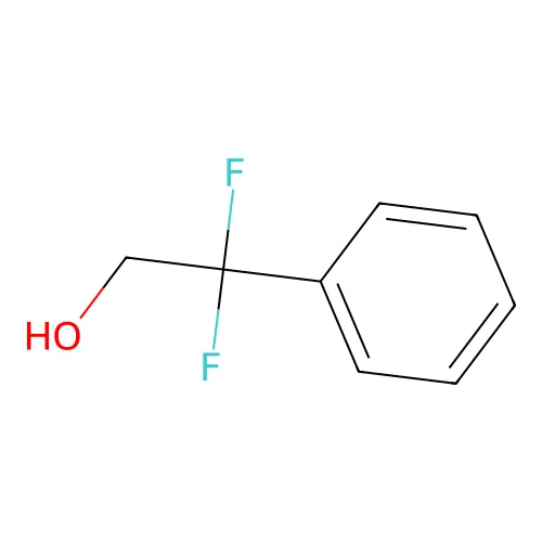 2,2-Difluoro-2-phenylethanol structure