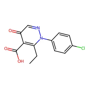 Clofencet structure