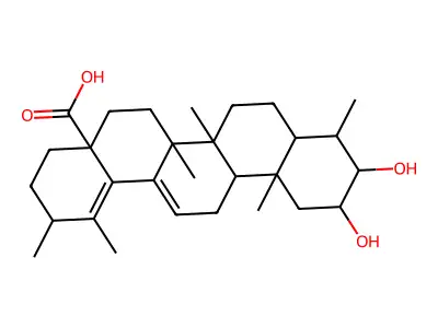 Goreishic acid II structure