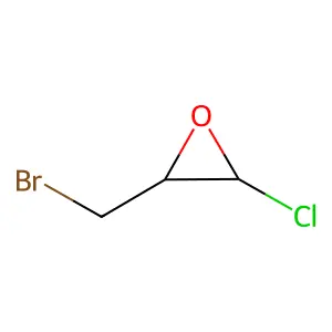 2-Chloro-3-(bromomethyl)oxirane structure