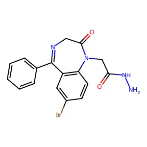 Gidazepam structure