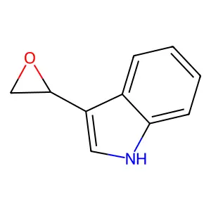 3-Indolylethylene oxide structure