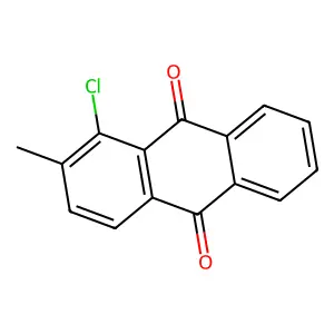 1-Chloro-2-methylanthraquinone structure