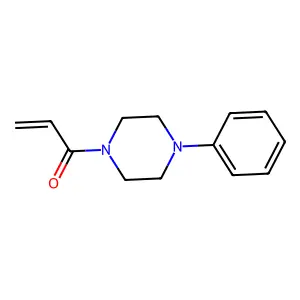 1-(4-Phenyl-1-piperazinyl)-2-propen-1-one structure