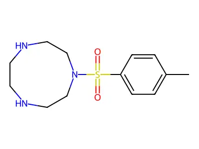 1H-1,4,7-Triazonine, octahydro-1-[(4-methylphenyl)sulfonyl]- structure