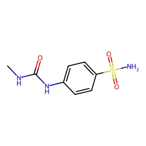 3-Methyl-1-(4-sulfamoylphenyl)urea structure