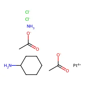 Satraplatin structure
