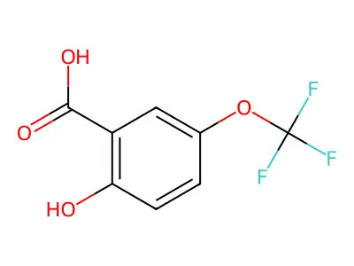 5-Trifluoromethoxysalicylic acid structure