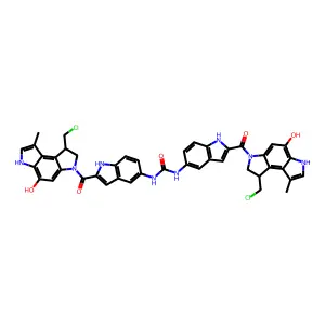 Bizelesin structure
