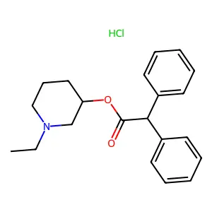 Piperidolate Hydrochloride structure