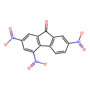 2,4,7-Trinitrofluoren-9-one structure