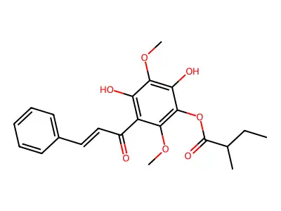 Melafolone structure