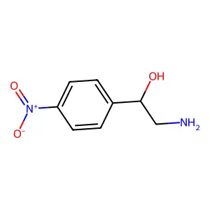 (r)-2-Amino-1-(4-nitrophenyl)ethanol structure