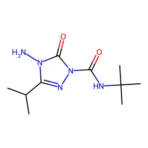 Amicarbazone structure