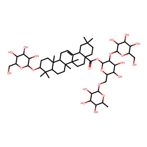 Clemontanoside B structure