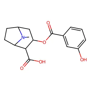 3-Hydroxybenzoylecgonine structure