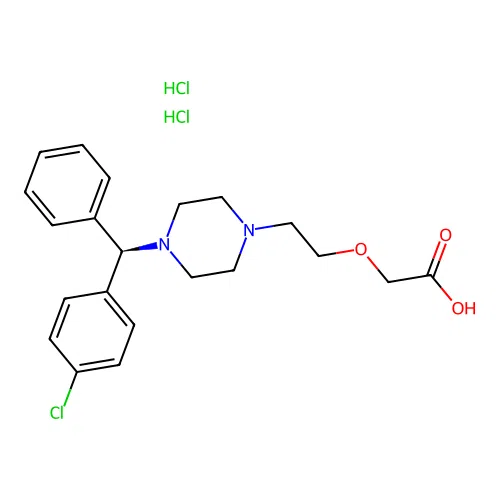 Levocetirizine Dihydrochloride structure