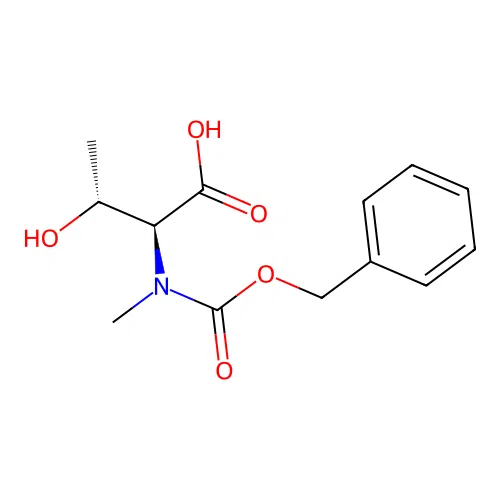 Z-N-ME-Thr-OH cha structure