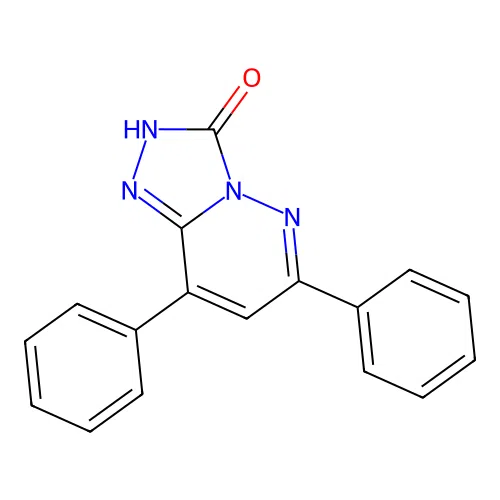1,2,4-Triazolo(4,3-b)pyridazin-3(2H)-one, 6,8-diphenyl- structure