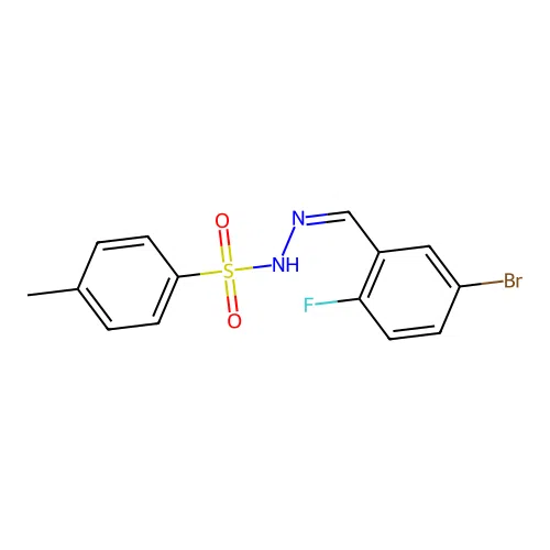 N'-(5-Bromo-2-fluorobenzylidene)-4-methylbenzenesulfonohydrazide structure