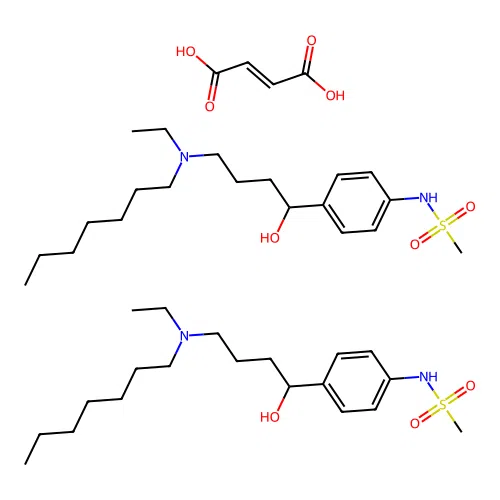 Ibutilide Fumarate structure