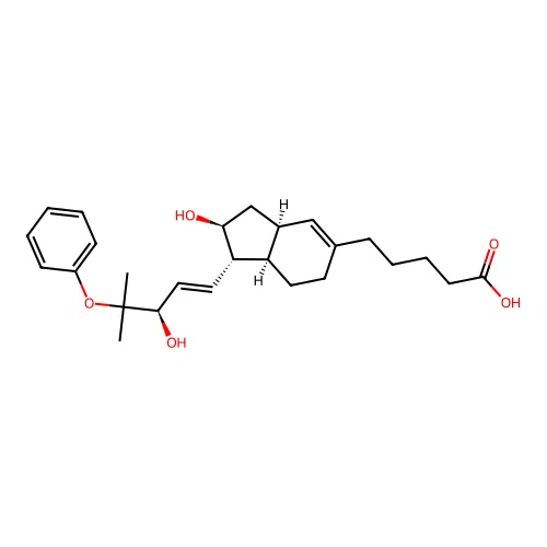 Homoisocarbacyclin structure