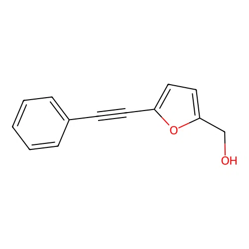 [5-(Phenylethynyl)-2-furyl]methanol structure