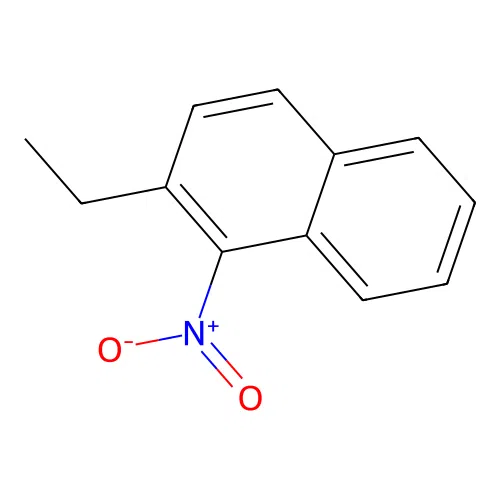 2-Ethyl-1-nitronaphthalene structure