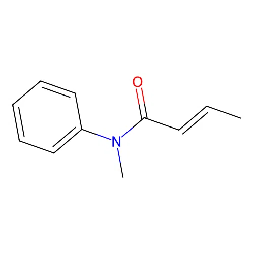 N-Methylcrotonanilide structure