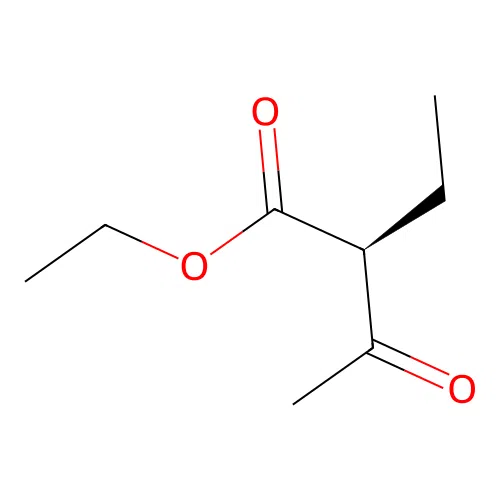 ethyl (2S)-2-ethyl-3-oxobutanoate structure